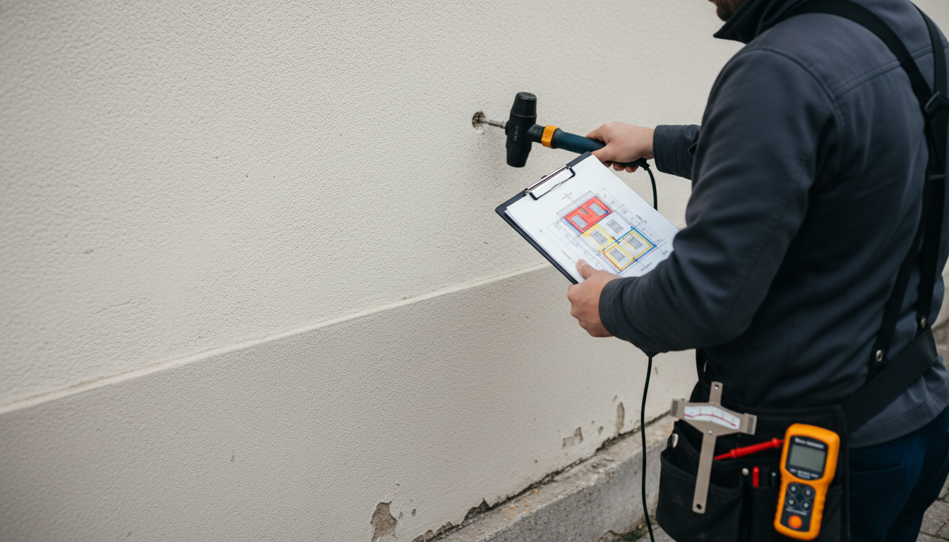 Diagnostic façade avant travaux : guide