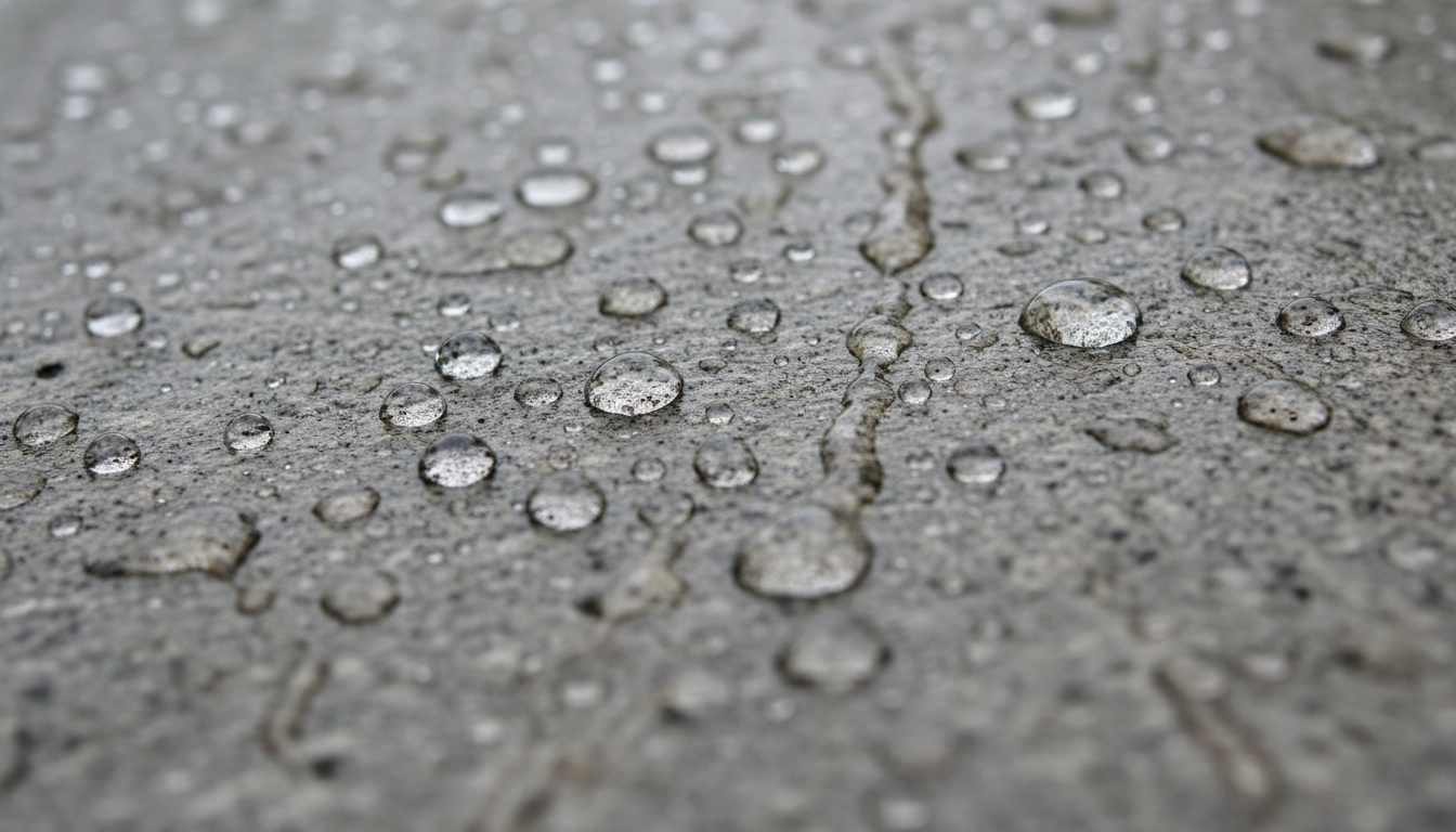 Imperméabilisation et hydrofuge d'une façade