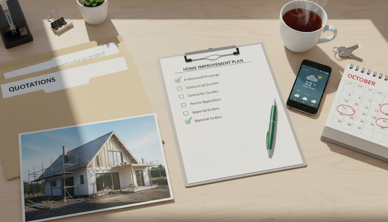 Ravalement façade : checklist propriétaire