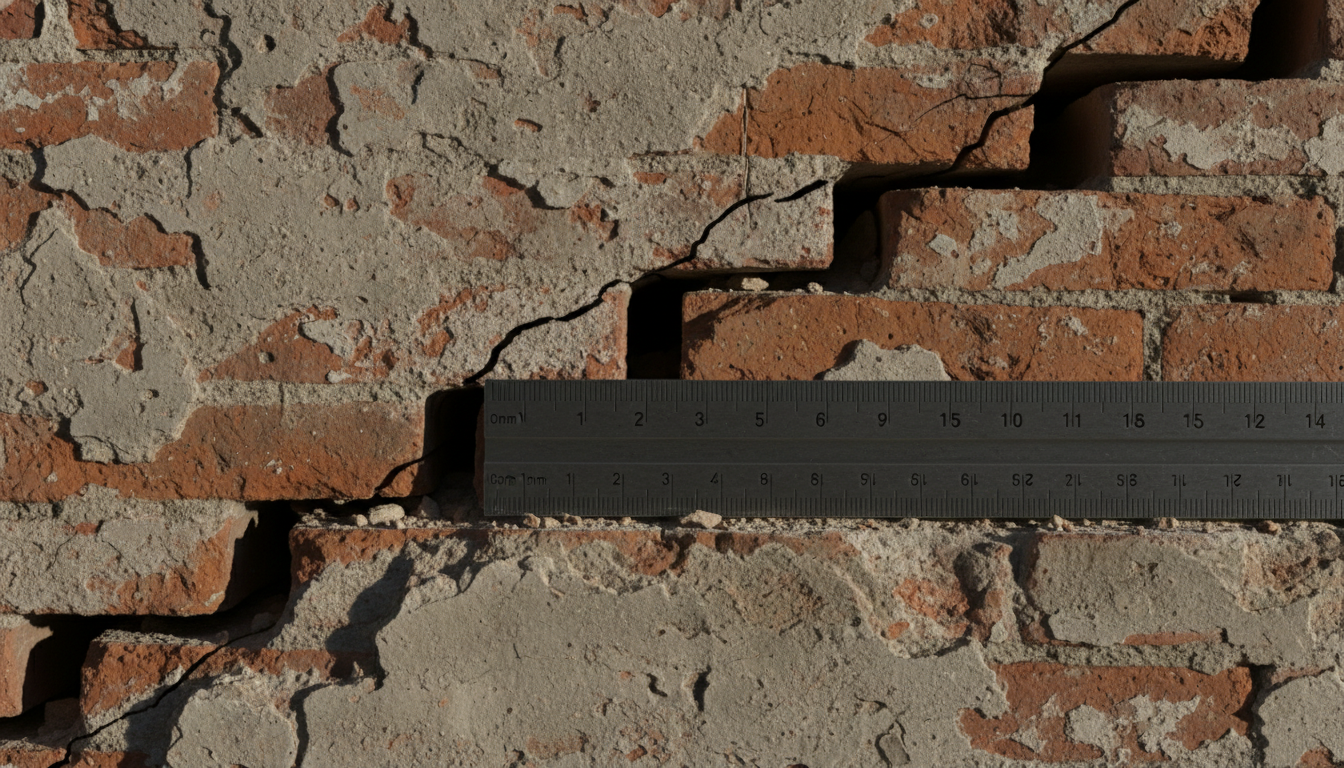 Traitement des fissures de façade : causes et solutions
