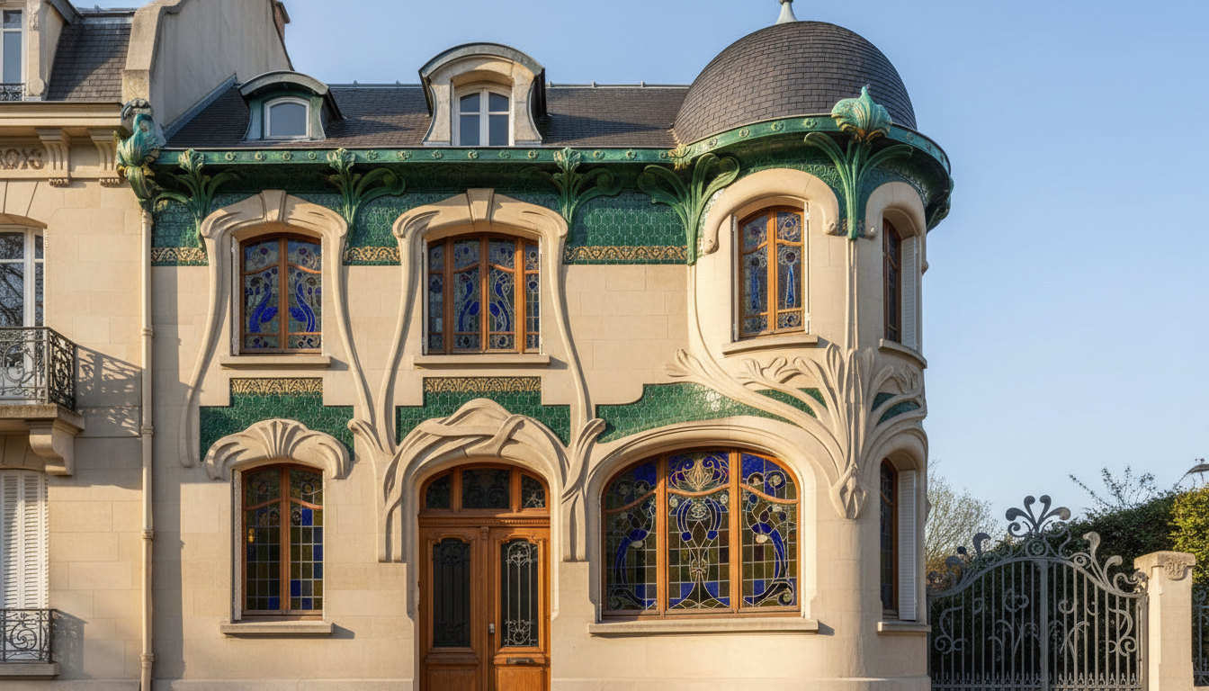 Façade caractéristique de Le Perreux-sur-Marne