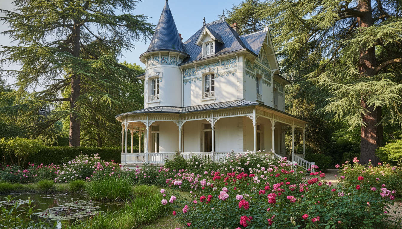 Façade caractéristique de Le Vésinet
