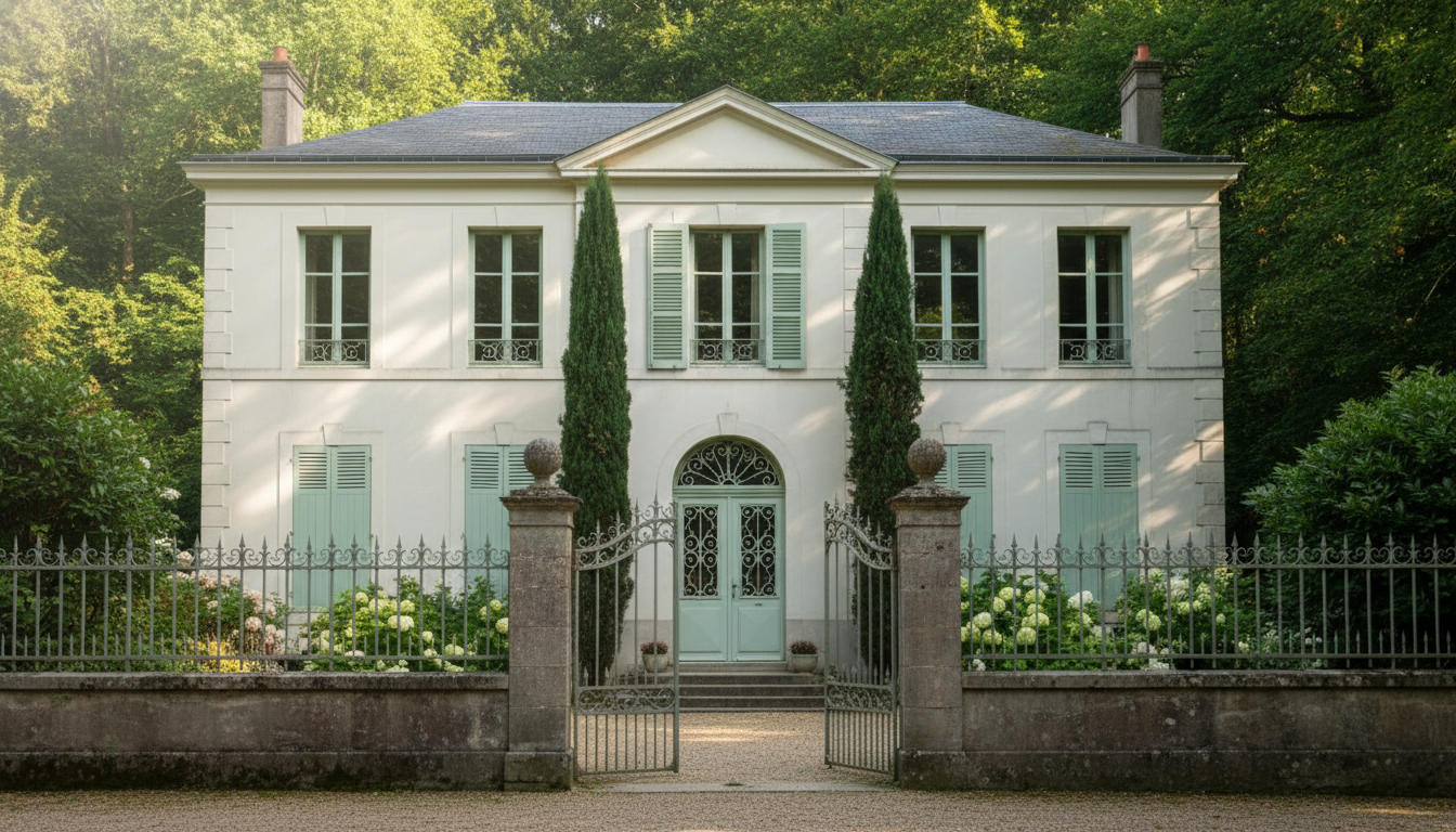 Façade caractéristique de Verrières-le-Buisson