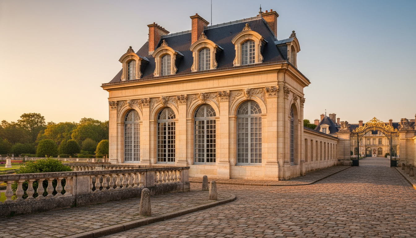 Façade caractéristique de Versailles