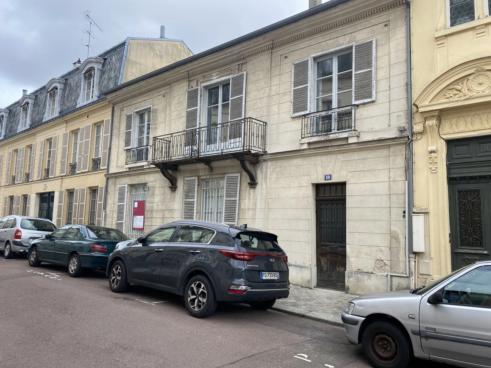 Rénovation maison ancienne XVIIᵉ en plâtre-chaux Versailles — avant